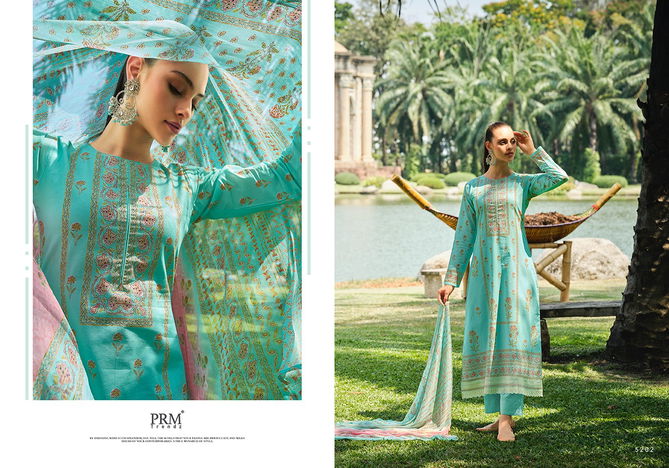 Nazreen By Prm Trendz Dress Material Catalog